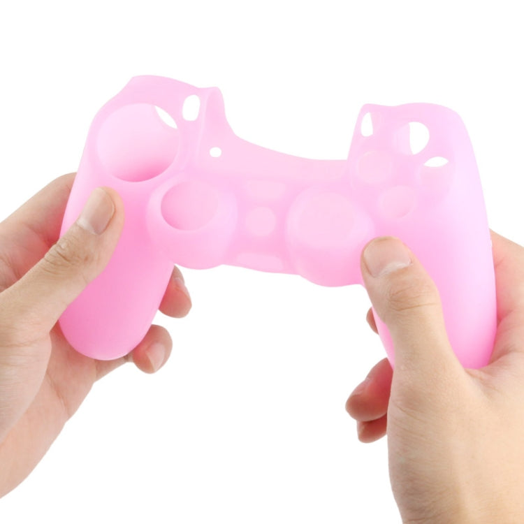 Flexible Silicone Protective Case for Sony PS4 Game Controller, Random Color Delivery