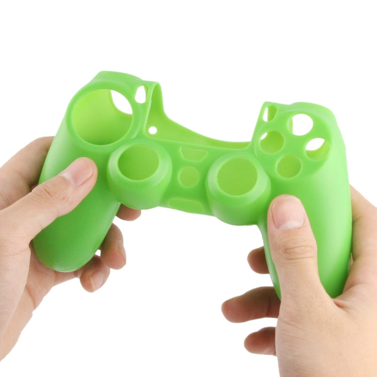 Flexible Silicone Protective Case for Sony PS4 Game Controller, Random Color Delivery