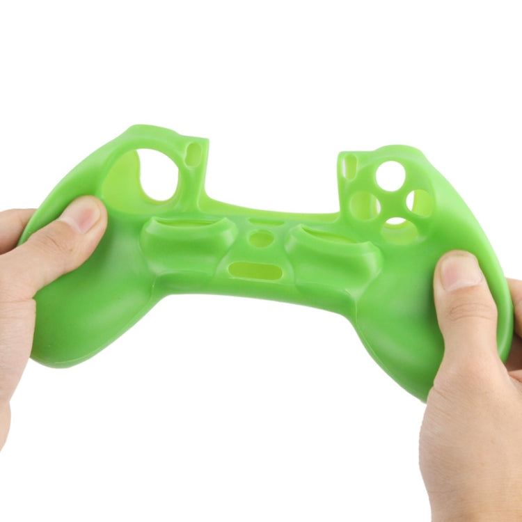 Flexible Silicone Protective Case for Sony PS4 Game Controller, Random Color Delivery