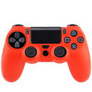 Flexible Silicone Protective Case for Sony PS4 Game Controller, Random Color Delivery