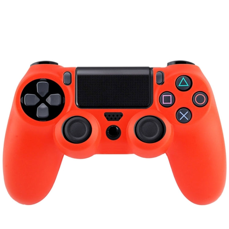 Flexible Silicone Protective Case for Sony PS4 Game Controller, Random Color Delivery