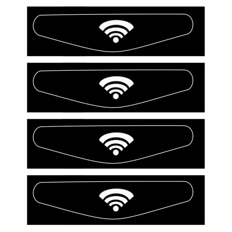 4 PCS Cool Light Bar Sticker Decal Sticker for PlayStation 4 Controller DualShock 4