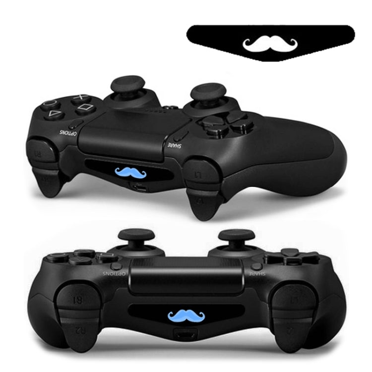 4 PCS Cool Light Bar Sticker Decal Sticker for PlayStation 4 Controller DualShock 4