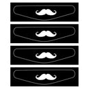 4 PCS Cool Light Bar Sticker Decal Sticker for PlayStation 4 Controller DualShock 4
