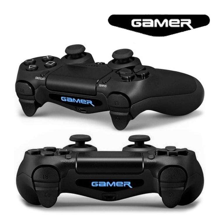4 PCS Cool Light Bar Sticker Decal Sticker for PlayStation 4 Controller DualShock 4