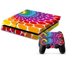 Protective Skin Sticker Cover Skin Sticker for PS4 Game Console