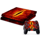 Protective Skin Sticker Cover Skin Sticker for PS4 Game Console