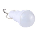 Outdoor Energy-saving Light, Portable Solar Powered LED Bulb Lamp(White)