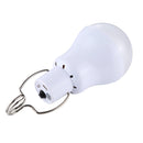 Outdoor Energy-saving Light, Portable Solar Powered LED Bulb Lamp(White)