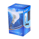 Outdoor Energy-saving Light, Portable Solar Powered LED Bulb Lamp(White)