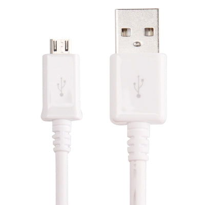 Micro USB Data Sync Charger Cable for Galaxy S6 / S IV / i9500 / i9300 / N7100, Nokia Lumia Series, LG Optimus Series, Sony Xperia Series etc. Cable Length: 1m(White)