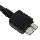 USB 3.0 Male to Micro USB 3.0 Male Adapter Cable, Right Bend, Length: 12cm