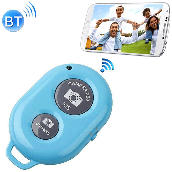 BRCMCOM Chip Universal Bluetooth 3.0 Remote Shutter Camera Control Self-timer(Blue)