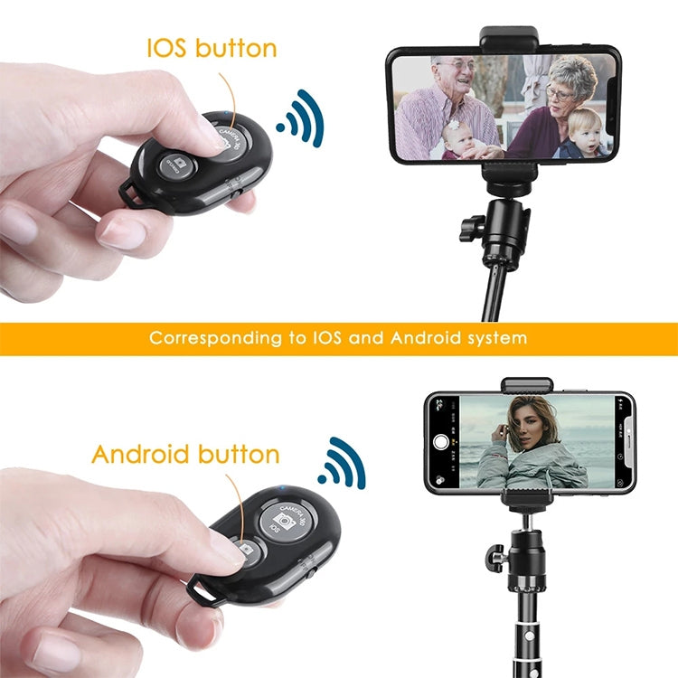 BRCMCOM Chip Universal Bluetooth 3.0 Remote Shutter Camera Control Self-timer(Green)