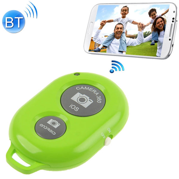 BRCMCOM Chip Universal Bluetooth 3.0 Remote Shutter Camera Control Self-timer(Green)