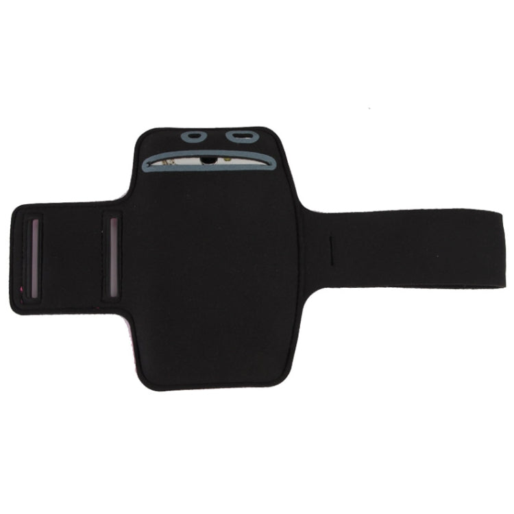 Universal PU Sports Armband Case with Earphone Hole for Galaxy Note 4 / N910 / Note III / N9000 / II / N7100 / i9220 / N7000 / N7005 / Sony Z2 / Z1(Black)