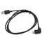 3m 90 Degree Micro USB Port USB Data Cable, For Samsung / Huawei / Xiaomi / Meizu / LG / HTC and Other Smartphones(Black)