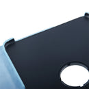 360 Degree Rotation Lichi Texture Leather Case with Holder for Galaxy Tab 3 (10.1) / P5200 / P5210, Baby Blue