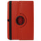 360 Degree Rotatable Litchi Texture Leather Case with 2-angle Viewing Holder for Samsung Galaxy Tab 4 10.1 / SM-T530 / T531 / T535(Red)