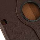 360 Degree Rotatable Litchi Texture Leather Case with 2-angle Viewing Holder for Samsung Galaxy Tab 4 10.1 / SM-T530 / T531 / T535(Brown)