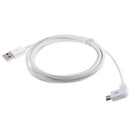 2m 90 Degree Micro USB Port USB Data Cable for Samsung Galaxy S7 & S7 Edge / LG G4 / Huawei P8 / Xiaomi Mi4 and other Smartphones (White)