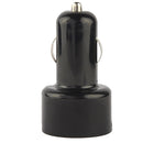 5V 2.1A LED USB Car Charger with Electric Meter for Galaxy S6 / S5 / G900 / S IV (i9500), iPhone 6 & 6 Plus, iPhone 5 & 5S & 5C, iPad Air 2 & Air & mini & mini 2 Retina, iPod touch 5(Yellow)