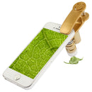 60-100X Zoom Mobile Phone Microscope with Universal Smile Clip(Gold)