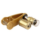 60-100X Zoom Mobile Phone Microscope with Universal Smile Clip(Gold)