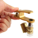 60-100X Zoom Mobile Phone Microscope with Universal Smile Clip(Gold)