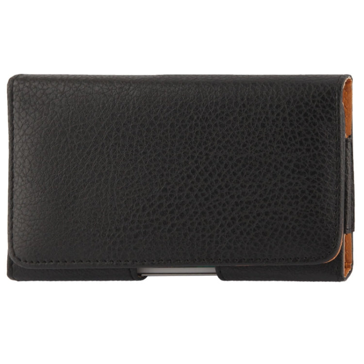 Litchi Texture Wallet Style Leather Case with Belt Clip for Galaxy Note III / N9000 / N7100(Black)