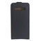 Vertical Flip Leather Case for Galaxy A7 / A700F(Black)