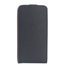 Vertical Flip Leather Case for Galaxy A7 / A700F(Black)