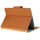 Universal Crazy Horse Texture Horizontal Flip Leather Case with Holder for 10 inch Tablet PC(Orange)