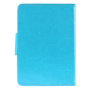 Universal Crazy Horse Texture Horizontal Flip Leather Case with Holder for 10 inch Tablet PC(Blue)