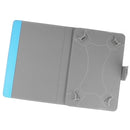 Universal Crazy Horse Texture Horizontal Flip Leather Case with Holder for 10 inch Tablet PC(Blue)