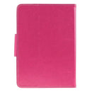 Universal Crazy Horse Texture Horizontal Flip Leather Case with Holder for 10 inch Tablet PC(Magenta)