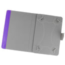 Universal Crazy Horse Texture Horizontal Flip Leather Case with Holder for 10 inch Tablet PC(Purple)