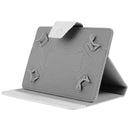 Universal Crazy Horse Texture Horizontal Flip Leather Case with Holder for 10 inch Tablet PC(White)