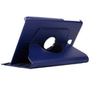 Litchi Texture 360 Degree Rotating Leather Protective Case with Holder for Galaxy Tab A 9.7 / P550 / T550(Dark Blue)