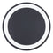 5W Universal QI Standard Round Wireless Charging Pad (Black + White)