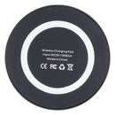 5W Universal QI Standard Round Wireless Charging Pad (Black + White)