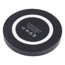 5W Universal QI Standard Round Wireless Charging Pad (Black + White)