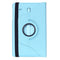 Litchi Texture 360 Degree Rotation Leather Case with Multi-functional Holder for Galaxy Tab E 9.6(Baby Blue)