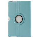 360 Degree Rotatable Litchi Texture Leather Case with Holder for Galaxy Tab 2 (10.1) / P5100(Blue)