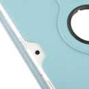 360 Degree Rotatable Litchi Texture Leather Case with Holder for Galaxy Tab 2 (10.1) / P5100(Blue)