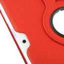 360 Degree Rotatable Litchi Texture Leather Case with Holder for Galaxy Tab 2 (10.1) / P5100(Red)