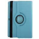 360 Degree Rotatable Litchi Texture Leather Case with 2-angle Viewing Holder for Galaxy Note 10.1 (2014 Edition) / P600, Baby Blue(Baby Blue)