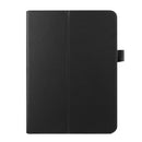 Litchi Texture Horizontal Flip Solid Color Smart Leather Case with Two-folding Holder & Sleep / Wake-up Function for Galaxy Tab S2 9.7 / T815(Black)