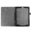 Litchi Texture Horizontal Flip Solid Color Smart Leather Case with Two-folding Holder & Sleep / Wake-up Function for Galaxy Tab S2 9.7 / T815(Black)
