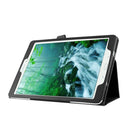 Litchi Texture Horizontal Flip Solid Color Smart Leather Case with Two-folding Holder & Sleep / Wake-up Function for Galaxy Tab S2 9.7 / T815(Black)